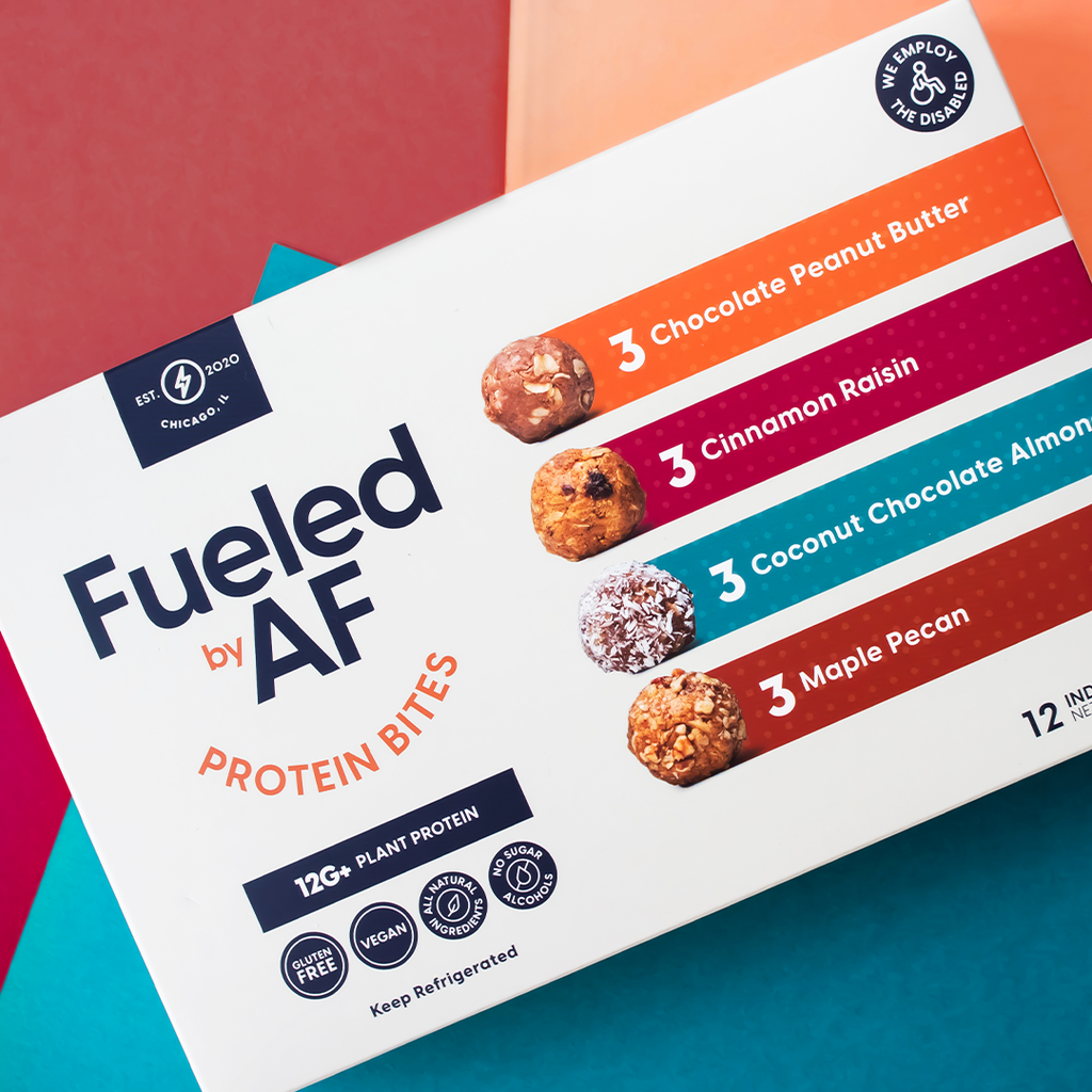 Product image for the Fueled by AF Variety 12 Pack protein bites