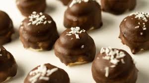 Chocolate-Dipped Banana Cookie Dough Bites