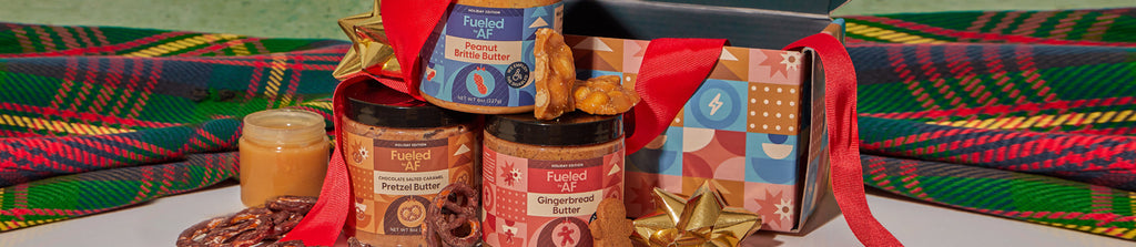 holiday nut butter trio