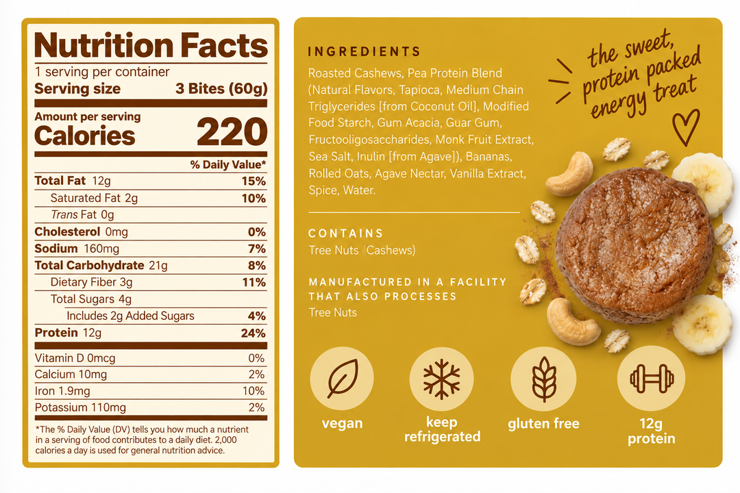 Banana Bread Protein Bites