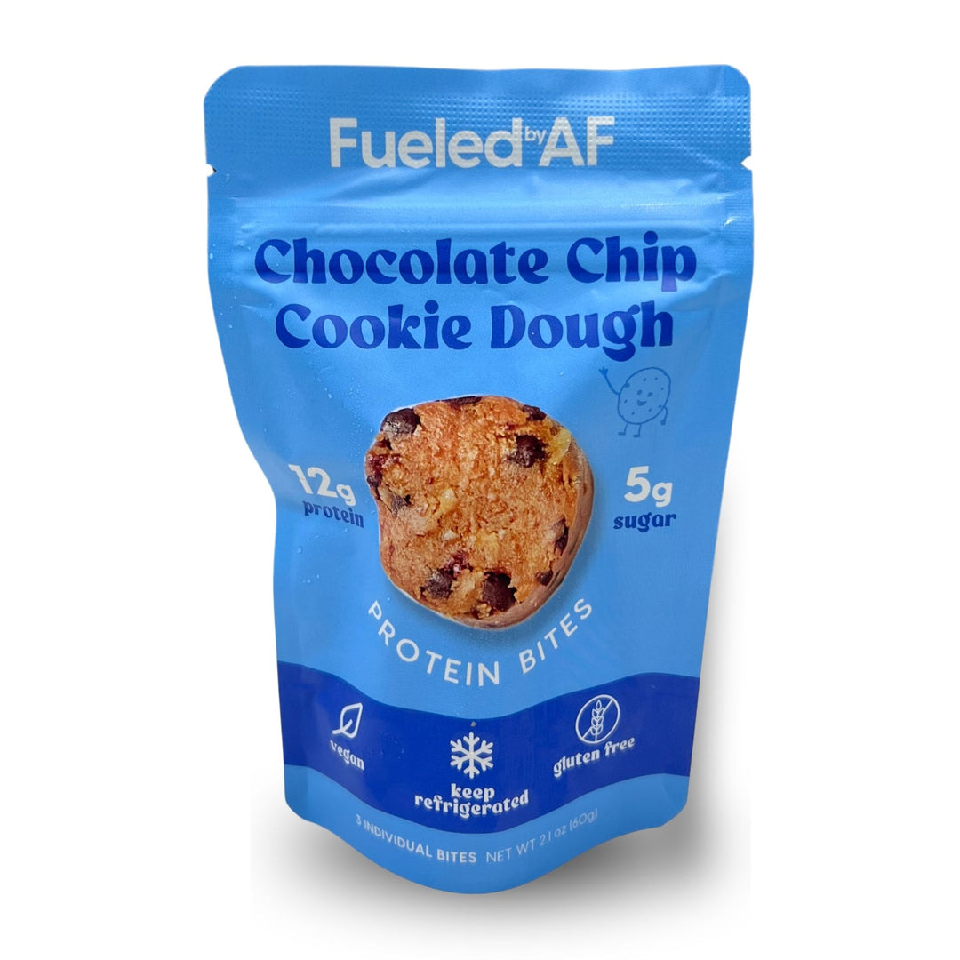 Chocolate Chip Cookie Dough Protein Bites