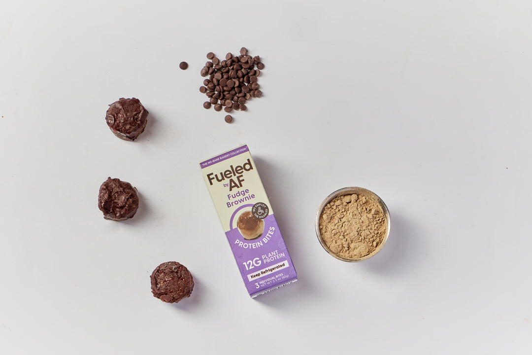 Fudge Brownie Protein Bites