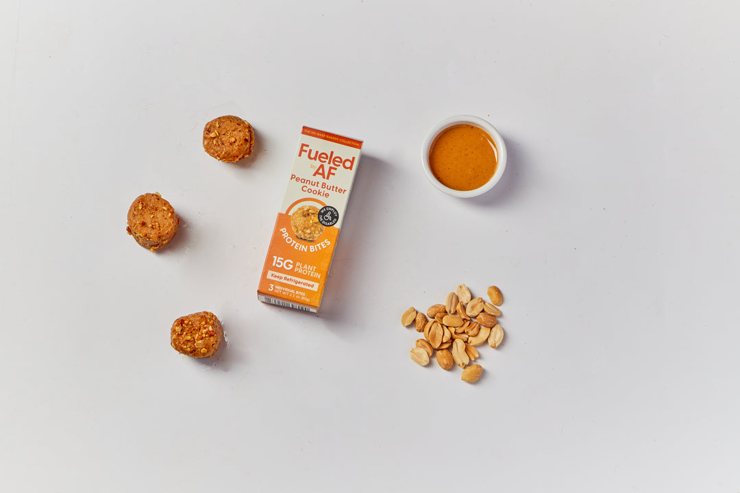 Peanut Butter Cookie Protein Bites