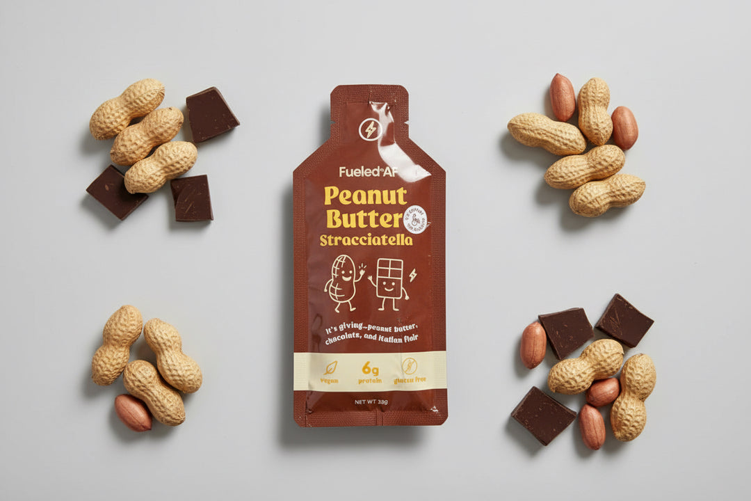 Peanut Butter Stracciatella Butter Packets