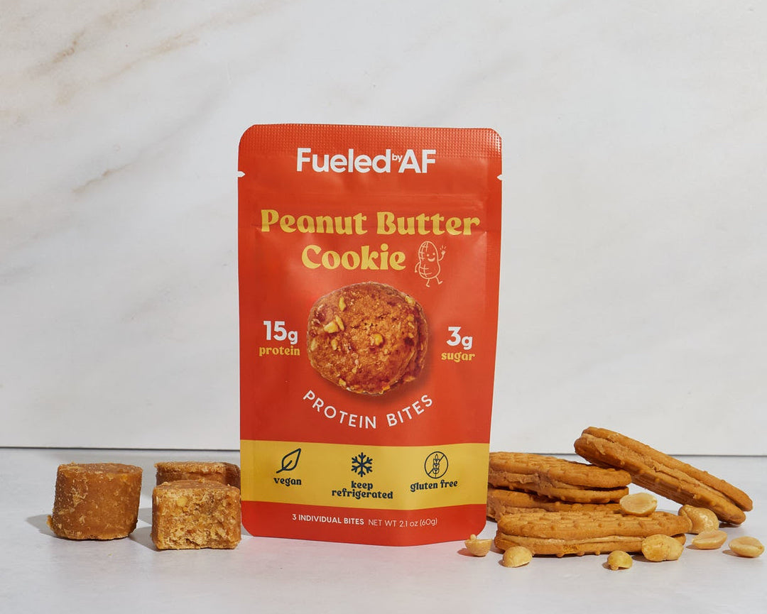 Peanut Butter Cookie Protein Bites