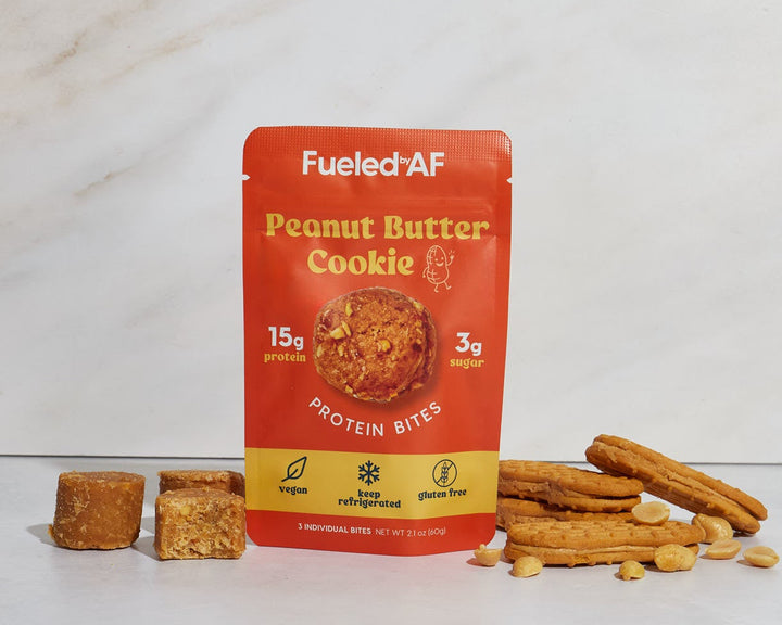 Peanut Butter Cookie Protein Bites