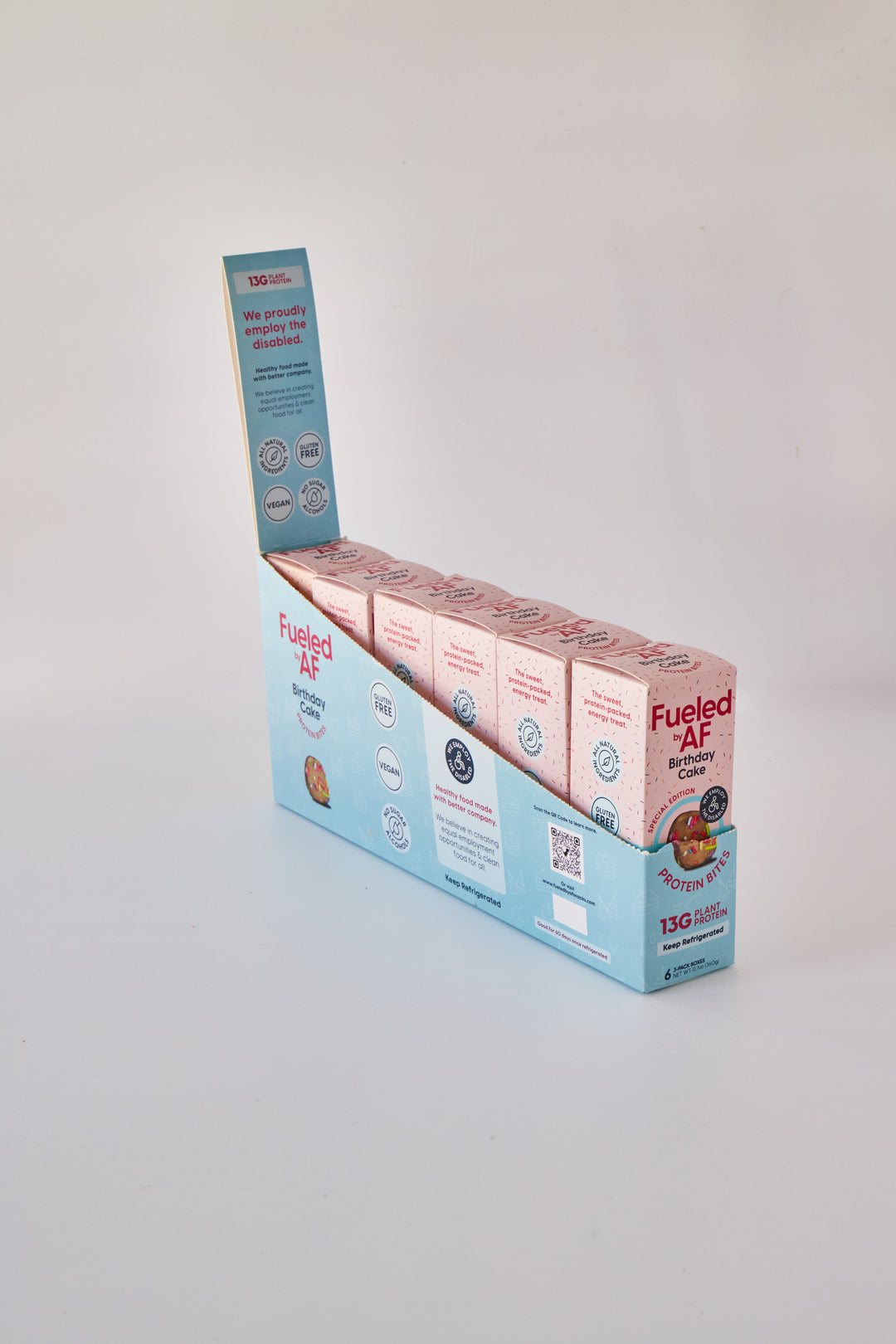 Birthday Cake Protein Bites