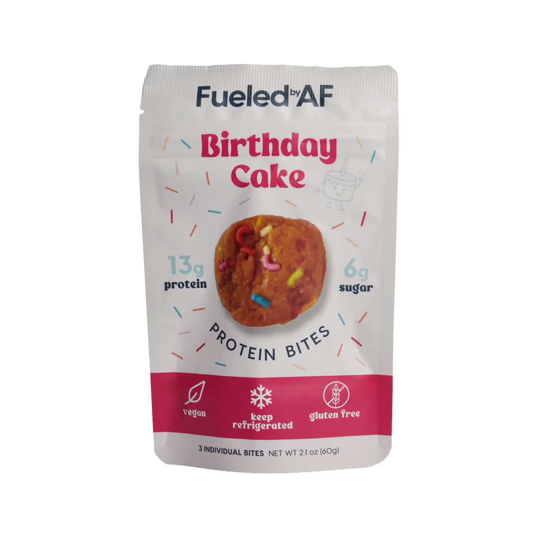 Birthday Cake Protein Bites