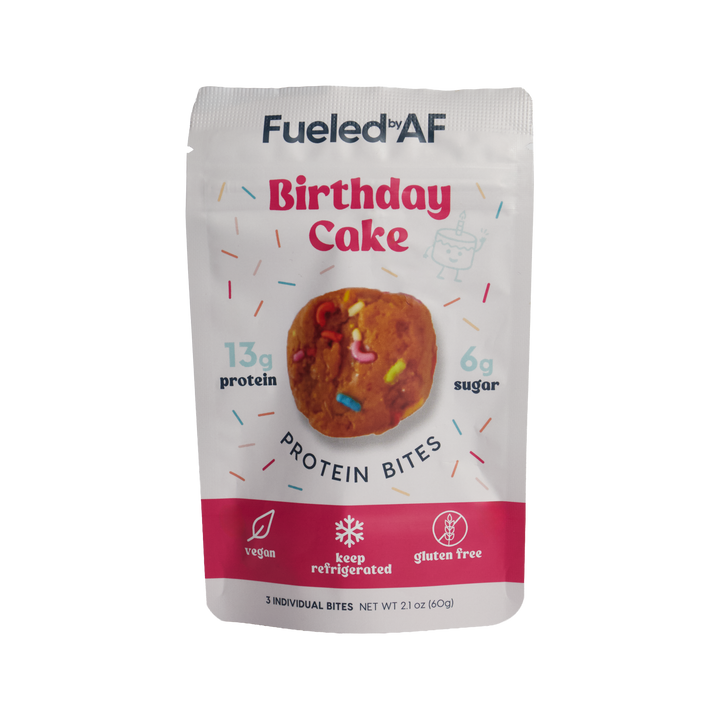 Birthday Cake Protein Bites