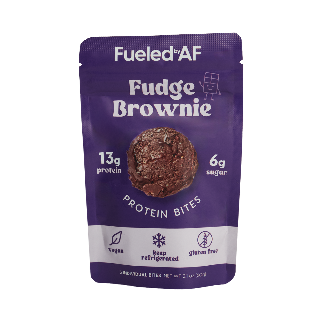 Fudge Brownie Protein Bites