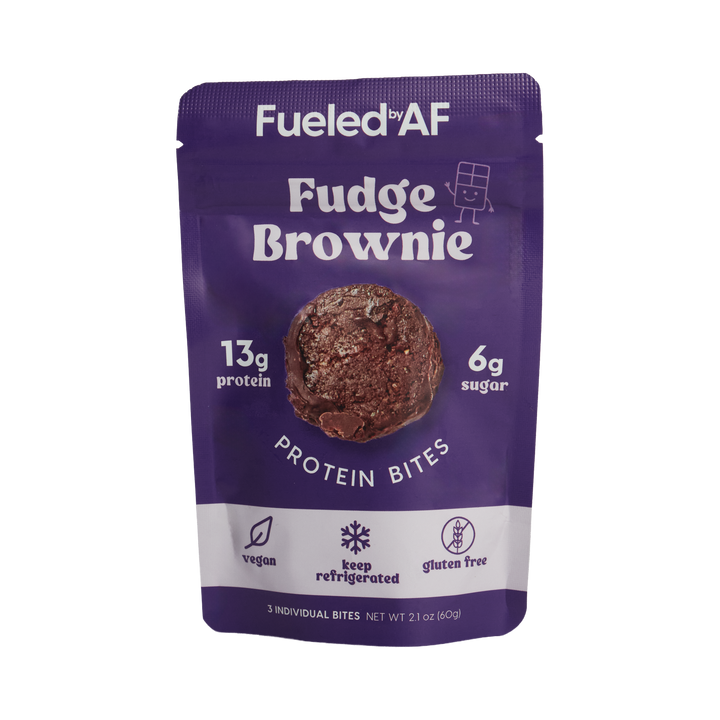 Fudge Brownie Protein Bites