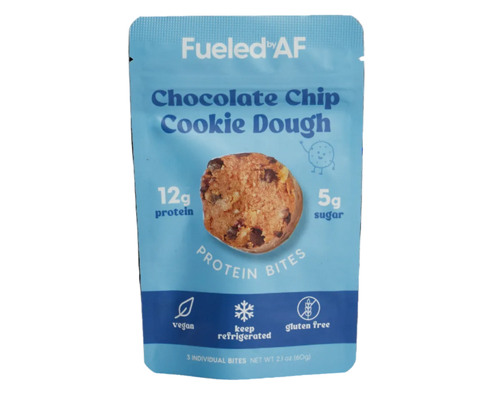 Chocolate Chip Cookie Dough Protein Bites
