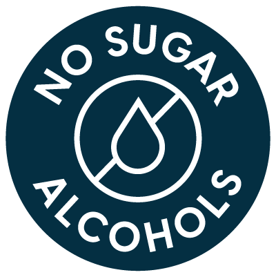 No sugar alcohols