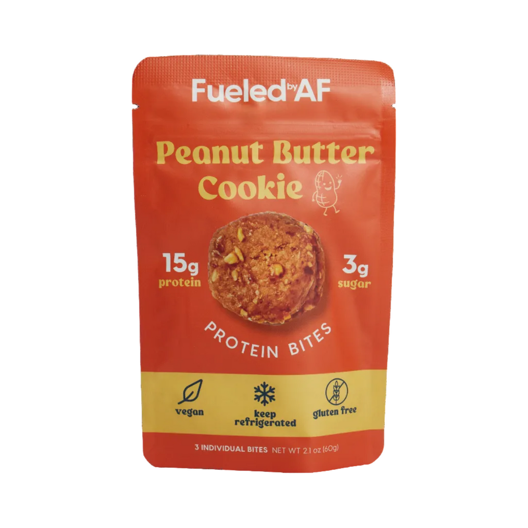 Peanut Butter Cookie Protein Bites