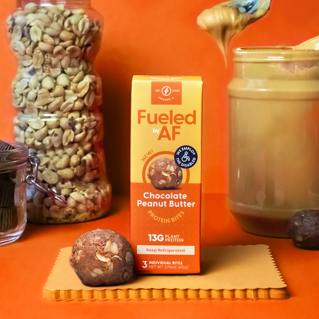 Product photo for Fueled by AF Chocolate Peanut Butter Protein Bites