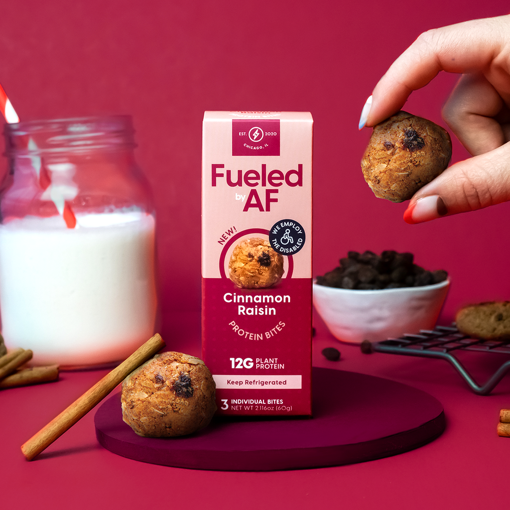 Product photo of Fueled by AF Cinnamon Raisin Protein Bites 