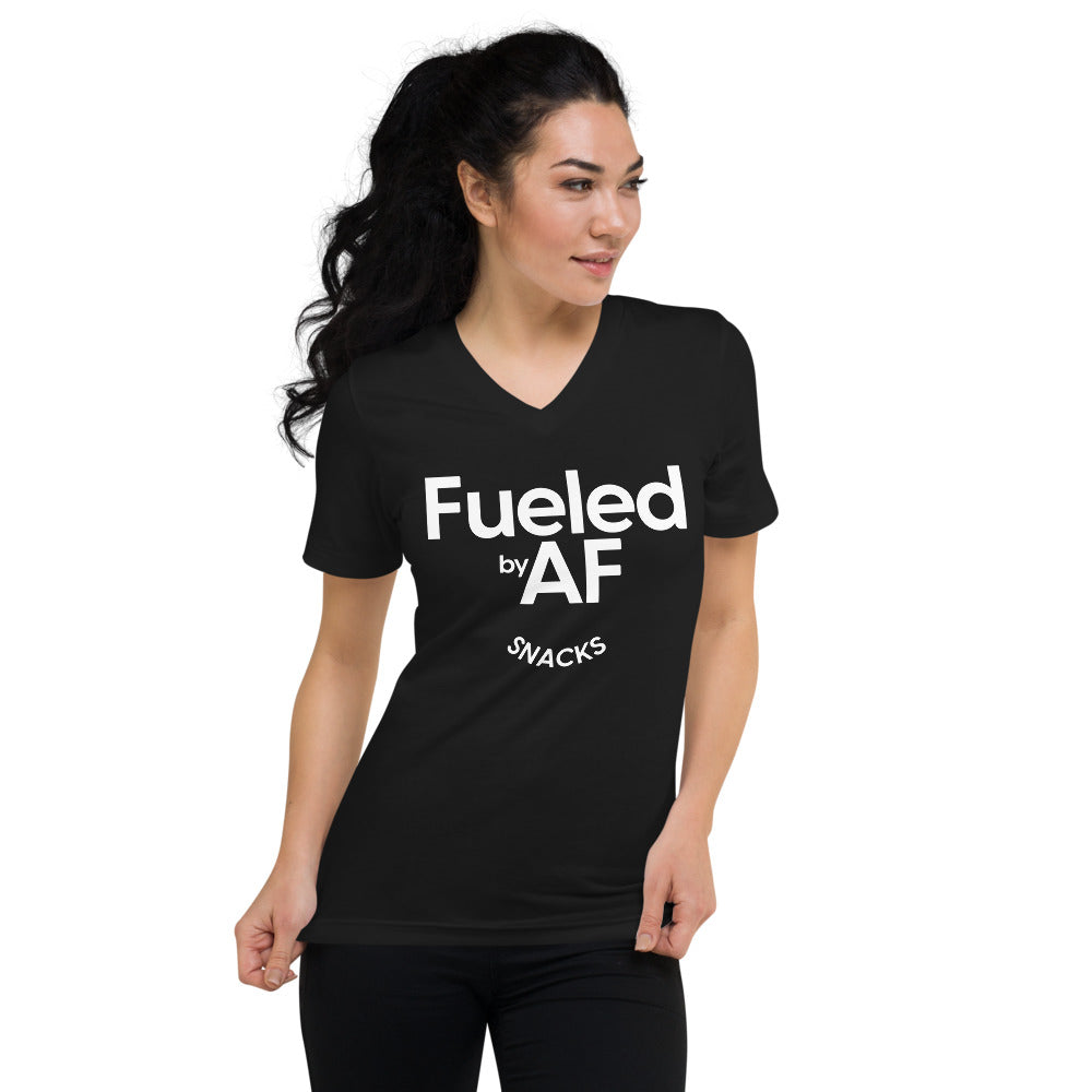 Unisex Short Sleeve V-Neck T-Shirt - Fueled by AF